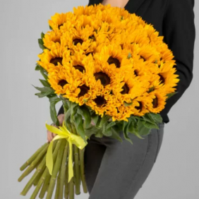  Kemer Flower Sunflower Bouquet 35 Pieces