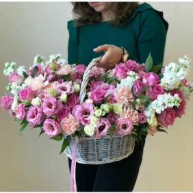  Kemer Flower Order Special Basket Arrangement for My Most Precious One