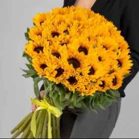  Kemer Flower Sunflower Bouquet 35 Pieces