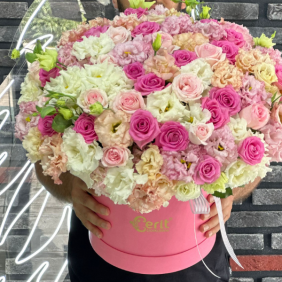  Kemer Florist Lisianthus und Rose in der Großbox XXL